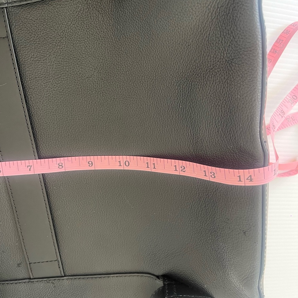 Lipault Paris Women's Plume Elegance black Textured Leather Backpack - Picture 13 of 15